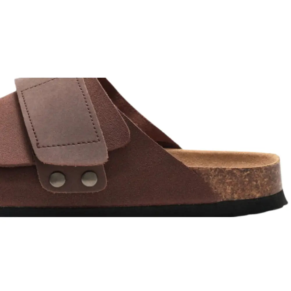 Slide Sandal - Dark Brown