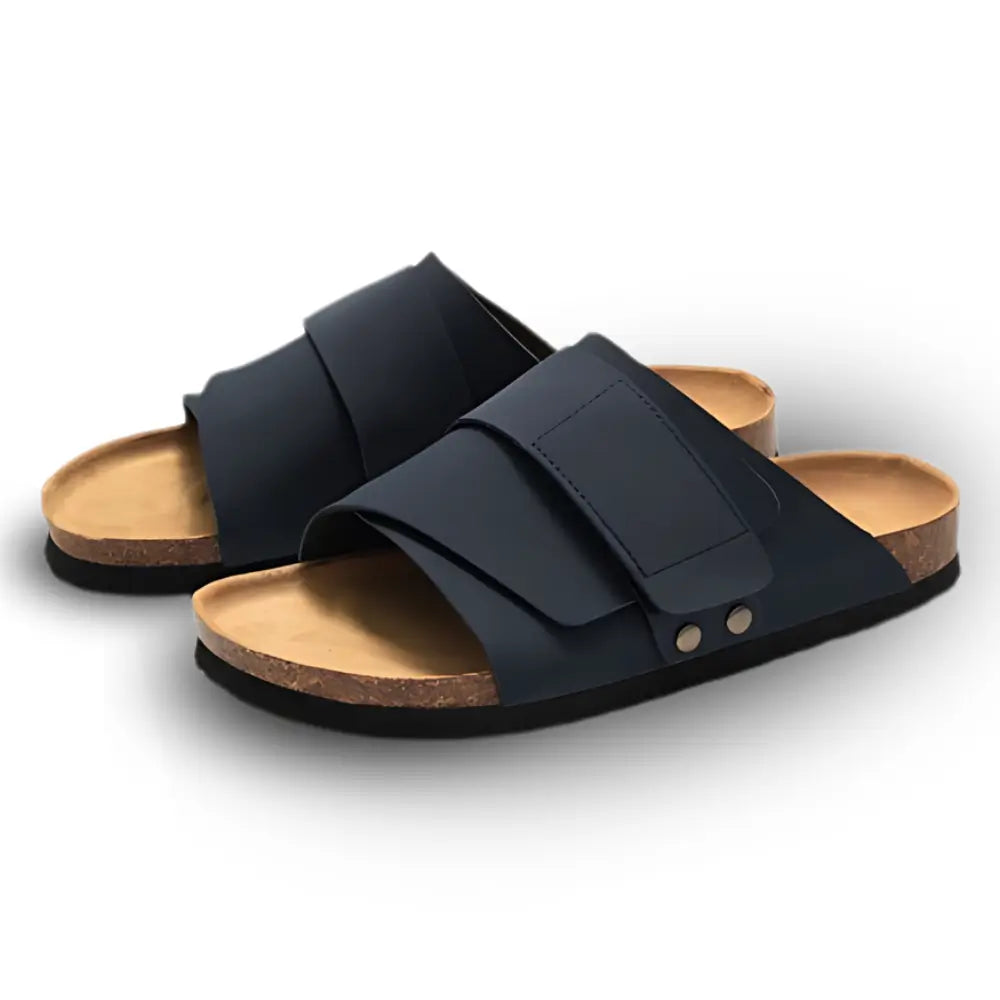 Slide Sandal - Dark Blue