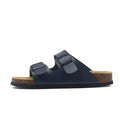 Lunbu Leather Sandal - Blue