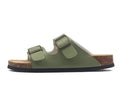 Lunbu Leather Sandal - Green