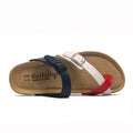 Infradito Sandal - Blue, White, and Red