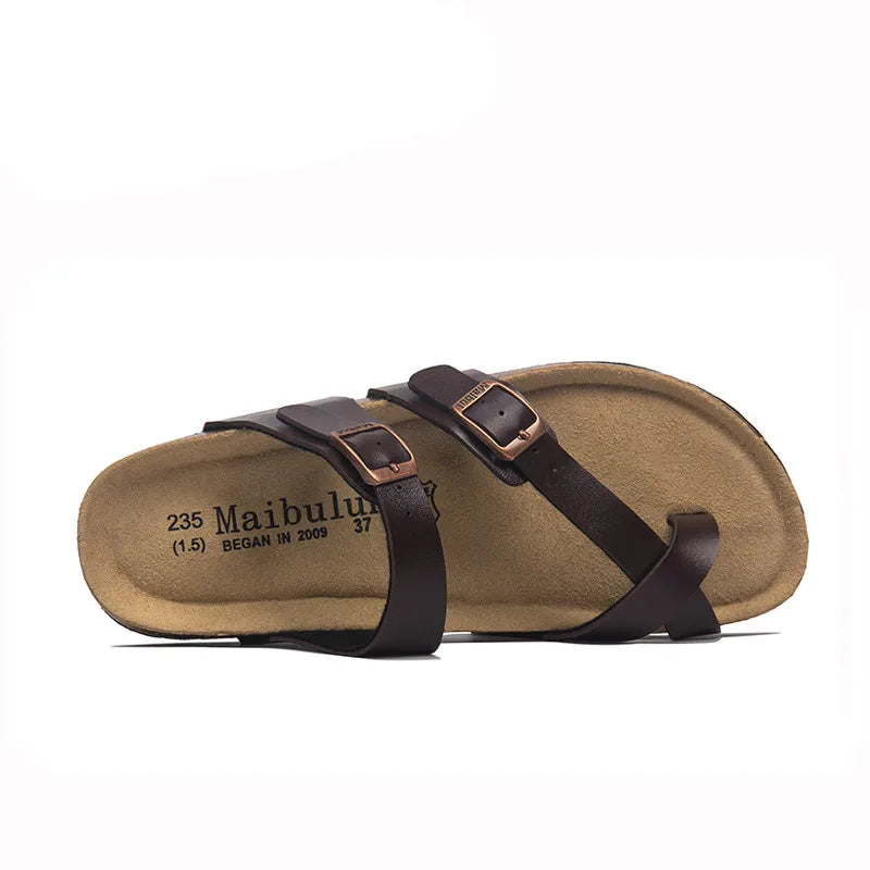 Infradito Sandal - Brown
