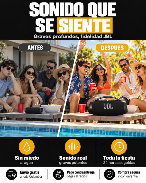 Parlante JBL Boombox 3: Sonido Superior 🔊
