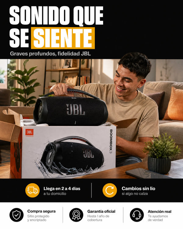 Parlante JBL Boombox 3: Sonido Superior 🔊